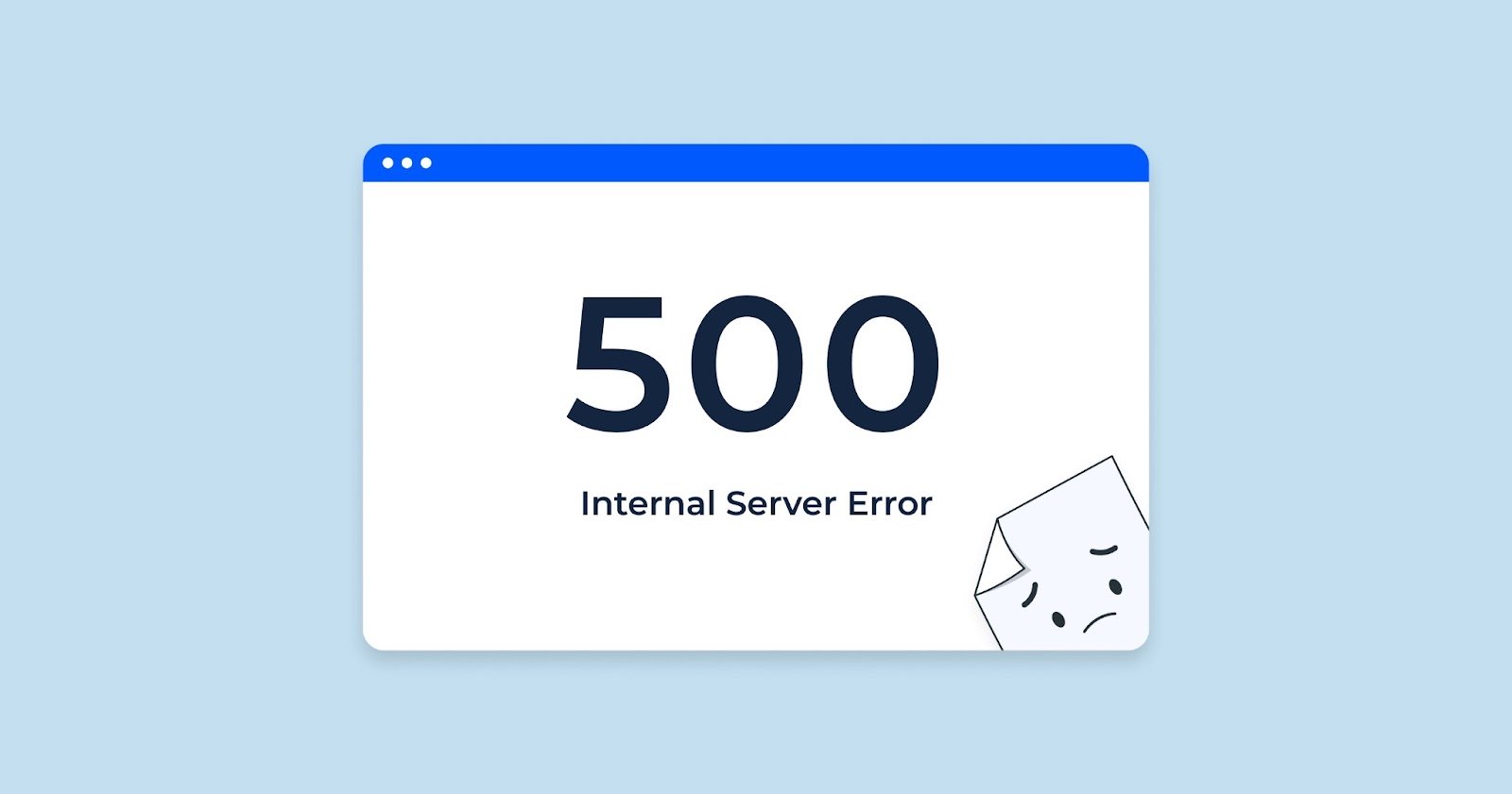 HTTP 500 hatası ve olası çözümler